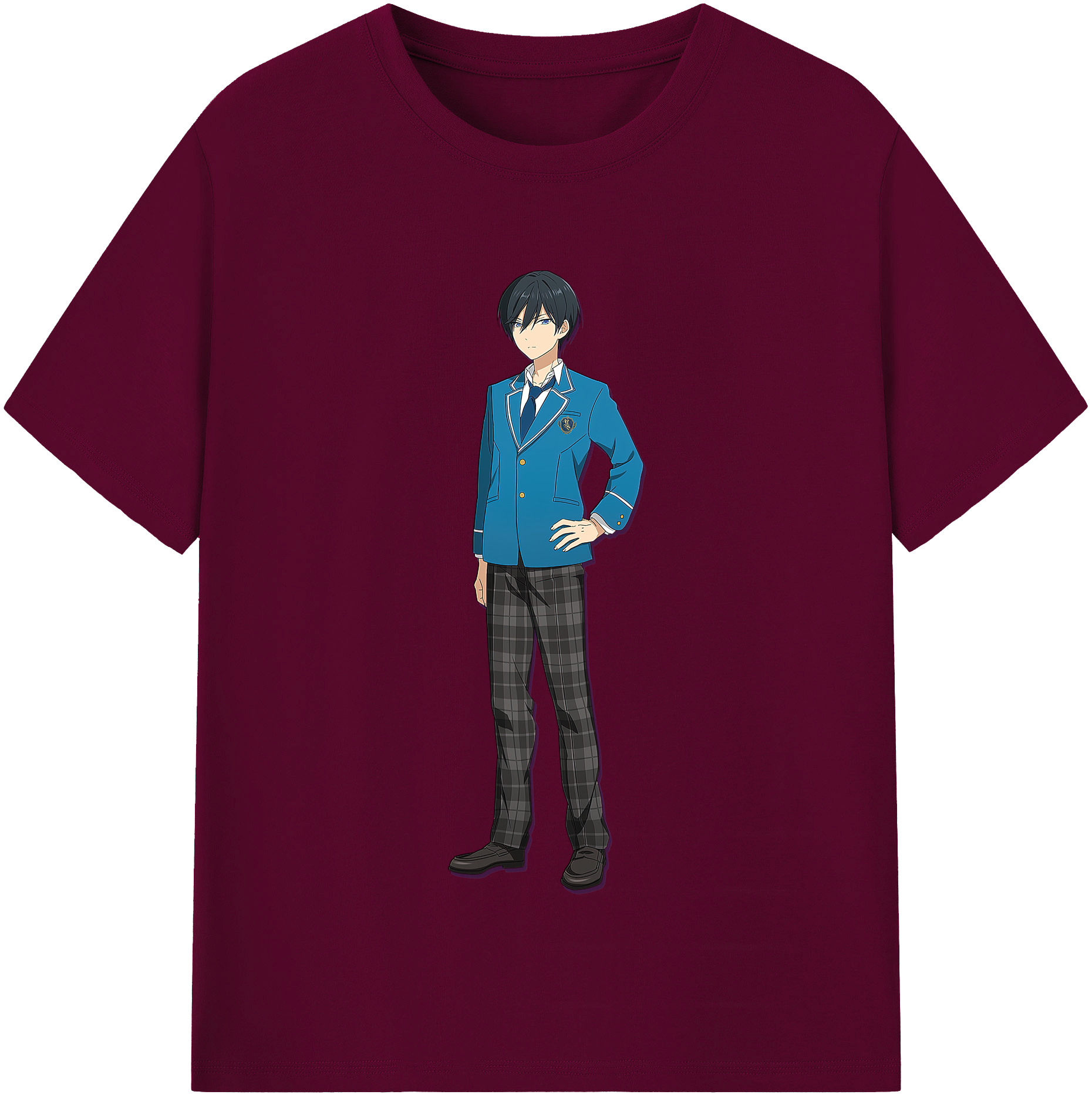（画像用） あんさんぶるスターズ! Ensemble Stars レディースカジュアルプリントTシャツ（綿100％）